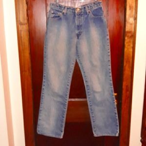 Vintage Express Bleus blue jeans size 9/10R boot cut